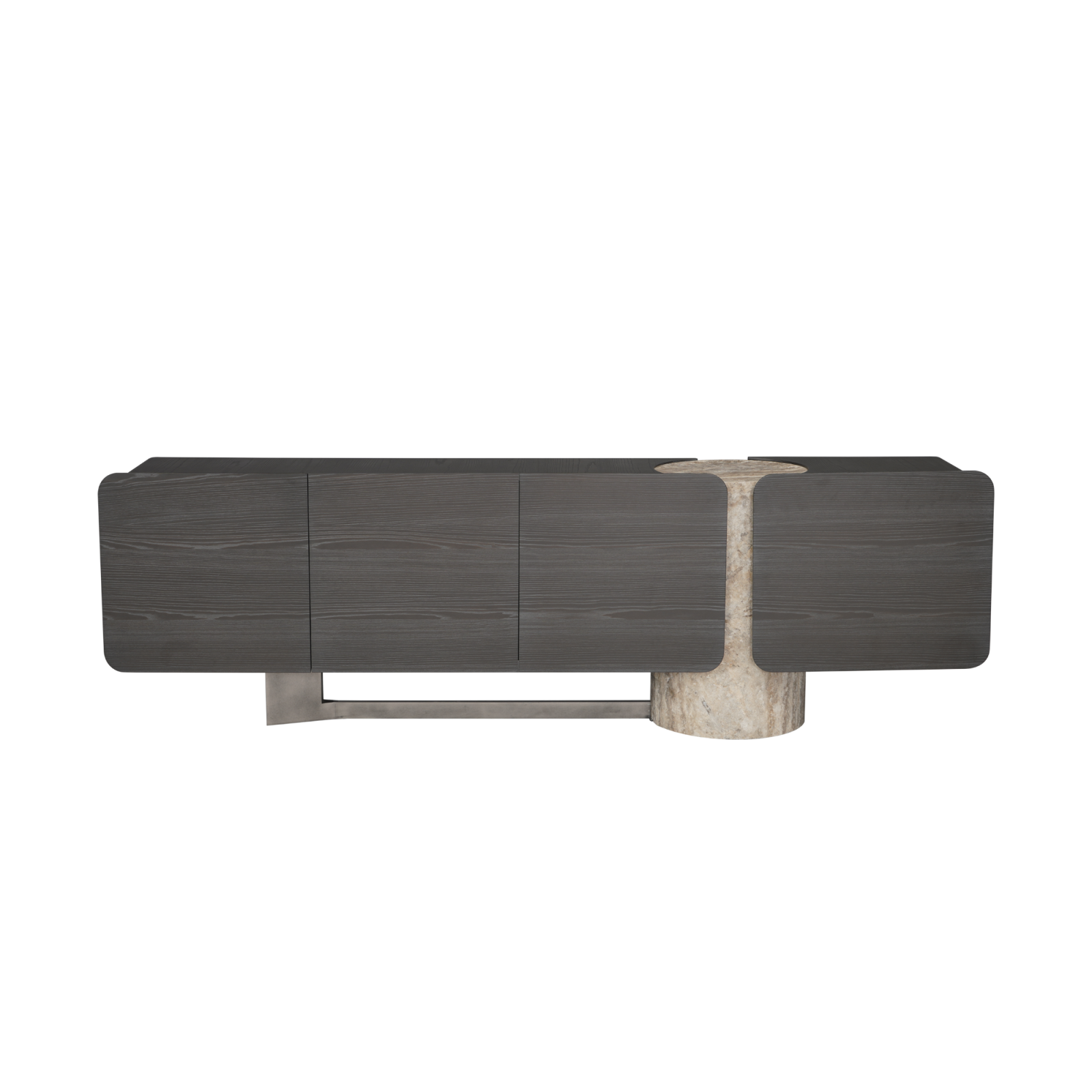 Stone Pillar tv unit