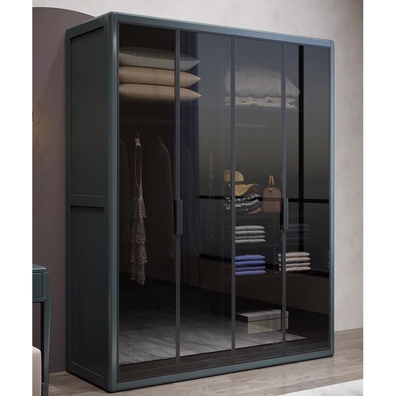 Glass wardrobe