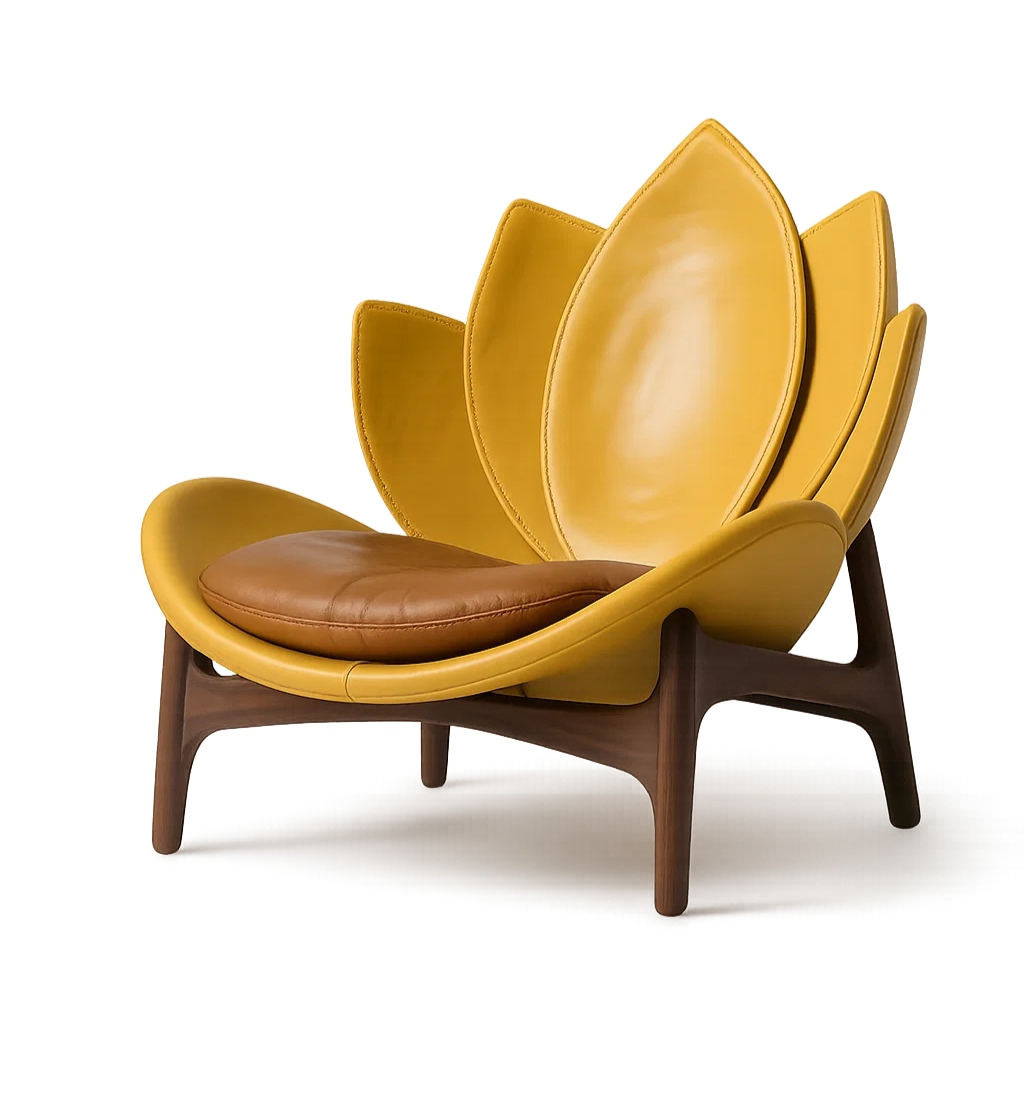 The Lotus Chair  by Lugar Nefertiti