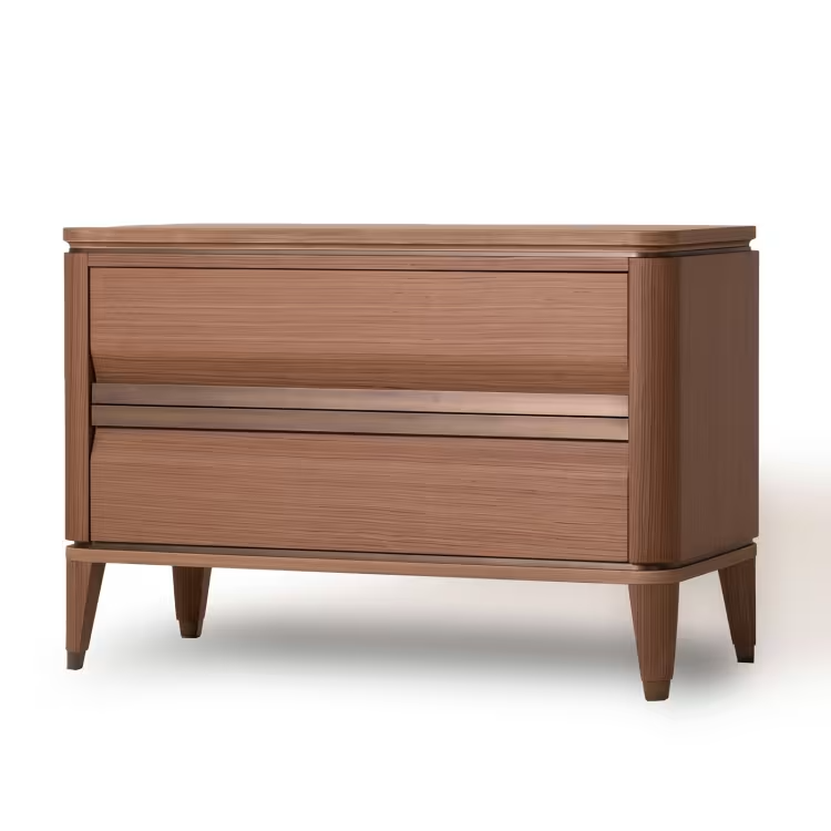 Ercolino night stand extra large with rosewood finish