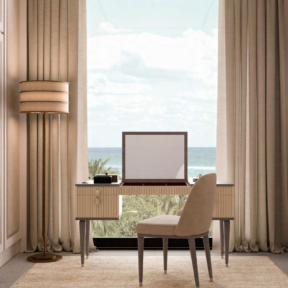 Cocoon vanity table