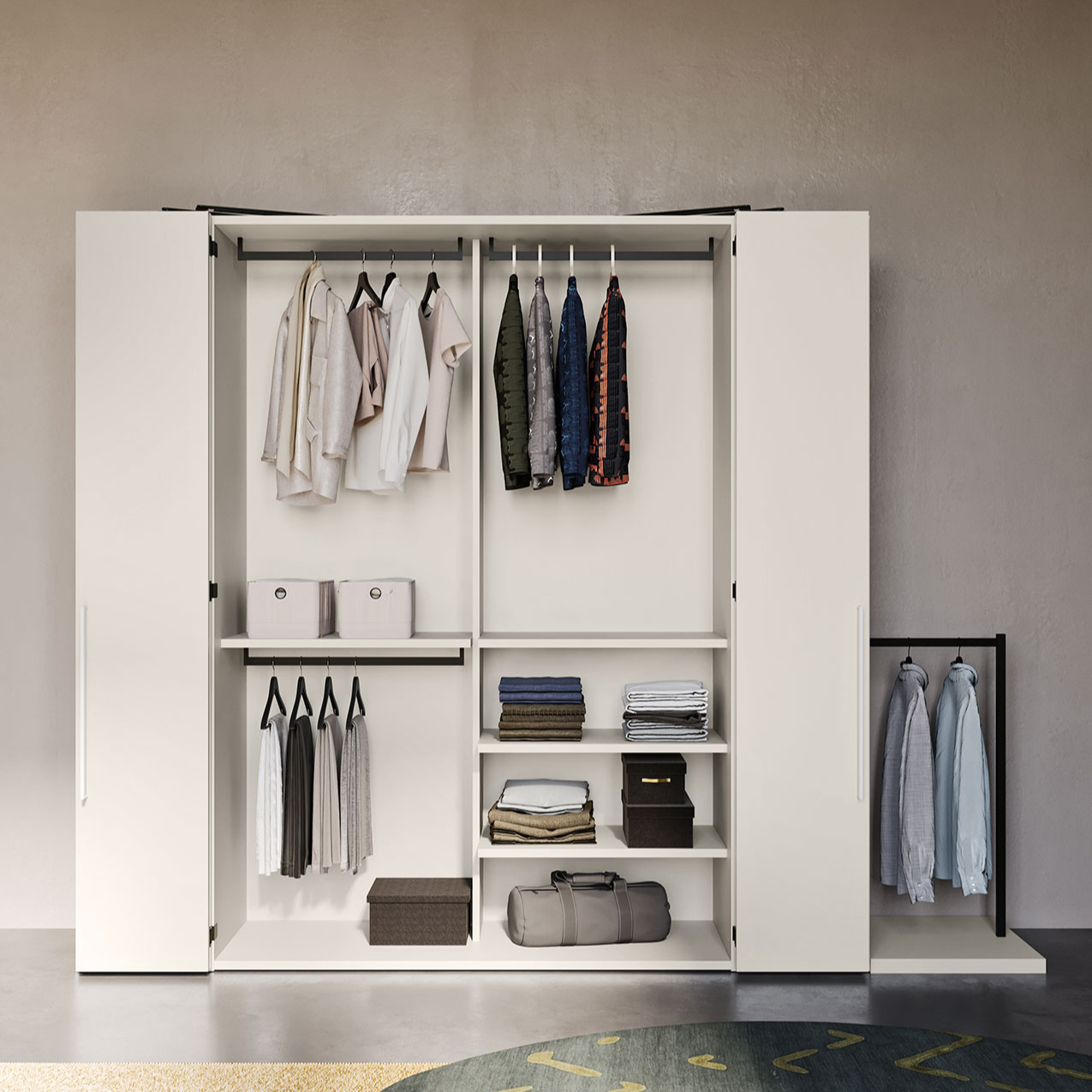 best wardrobe from natural wood
