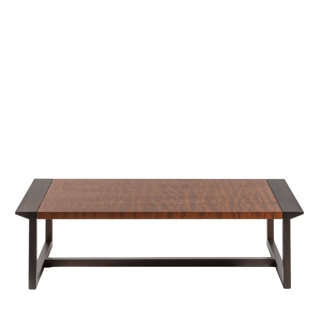 Vitruvio mahogany pomele large coffee table