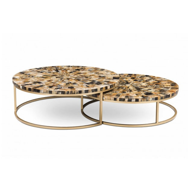 STAG SET OF 2 CENTER TABLE