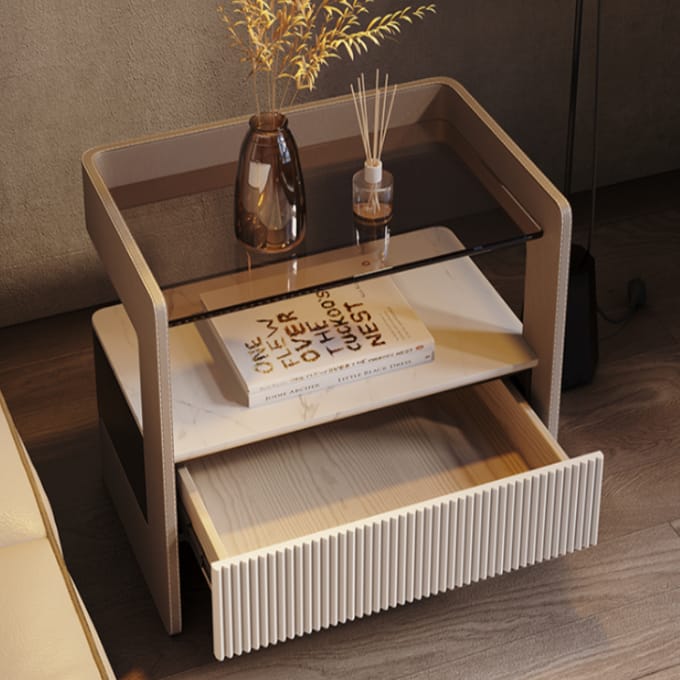 Classy Nightstand Design
