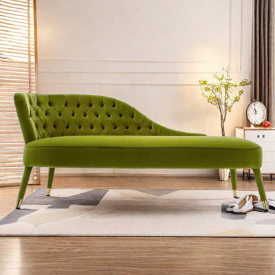 Penelope green chaise longue