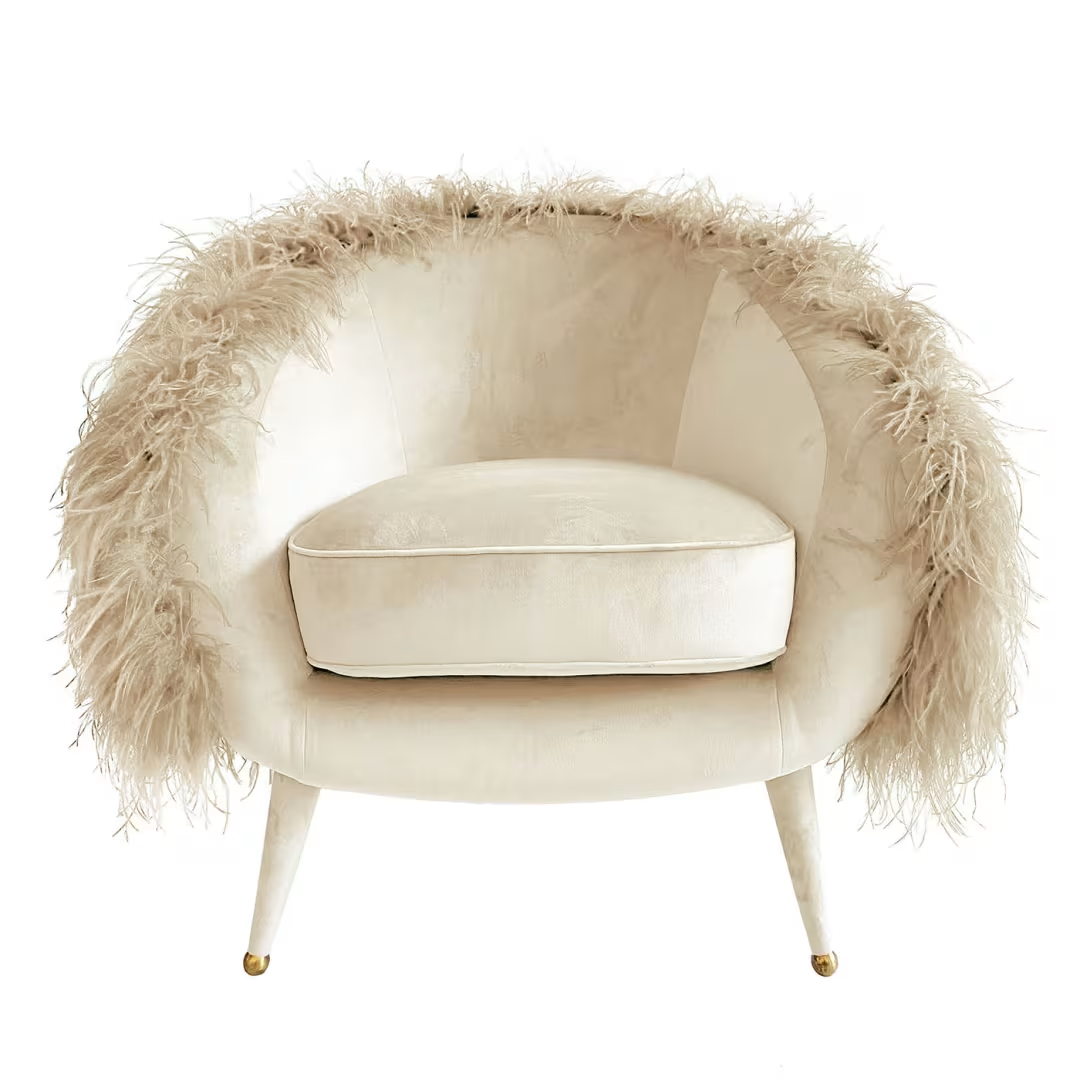 Dream ivory armchair