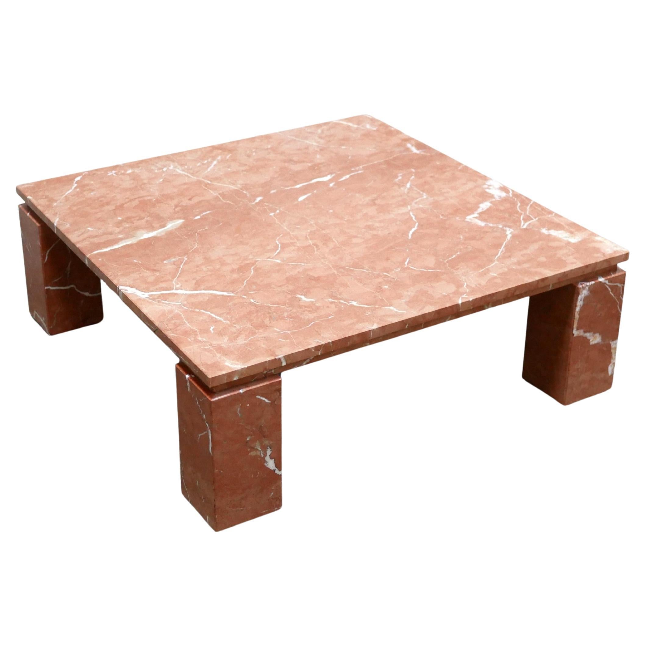 sturdy square coffee table