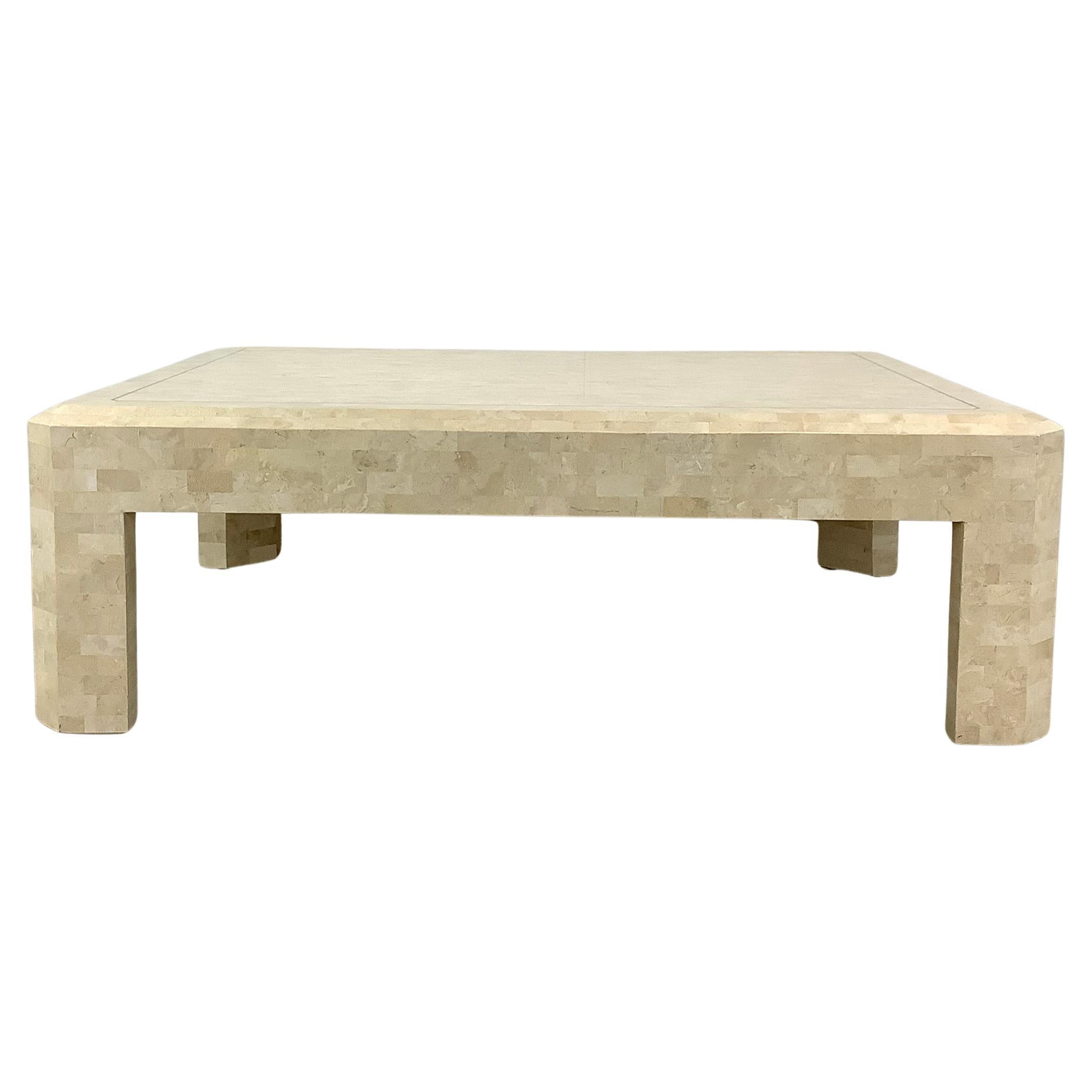 Luxury rectangular coffee table