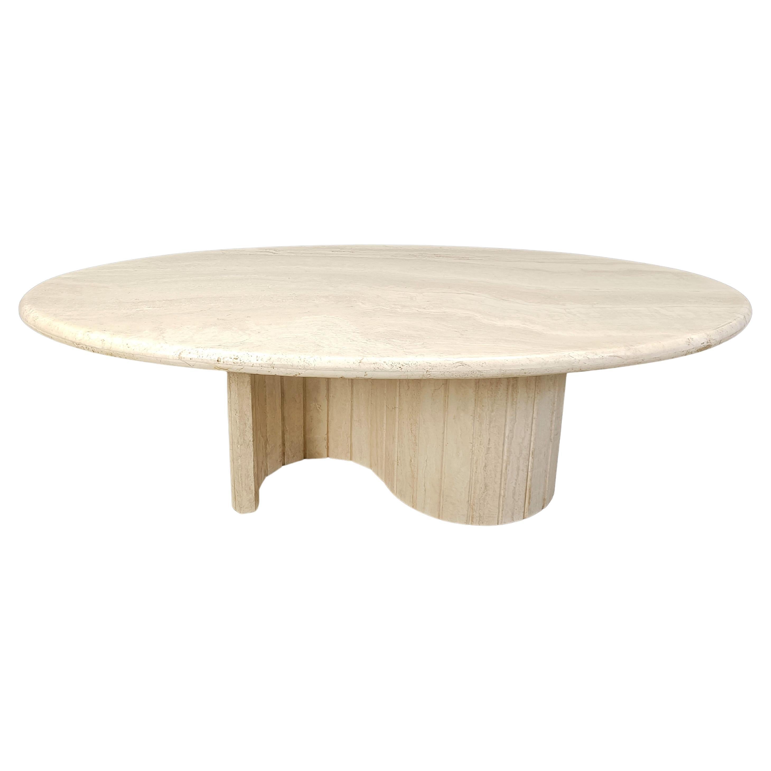 Unique marble coffee table