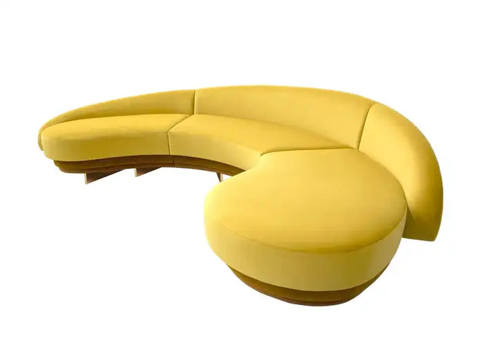 sole curved sofa