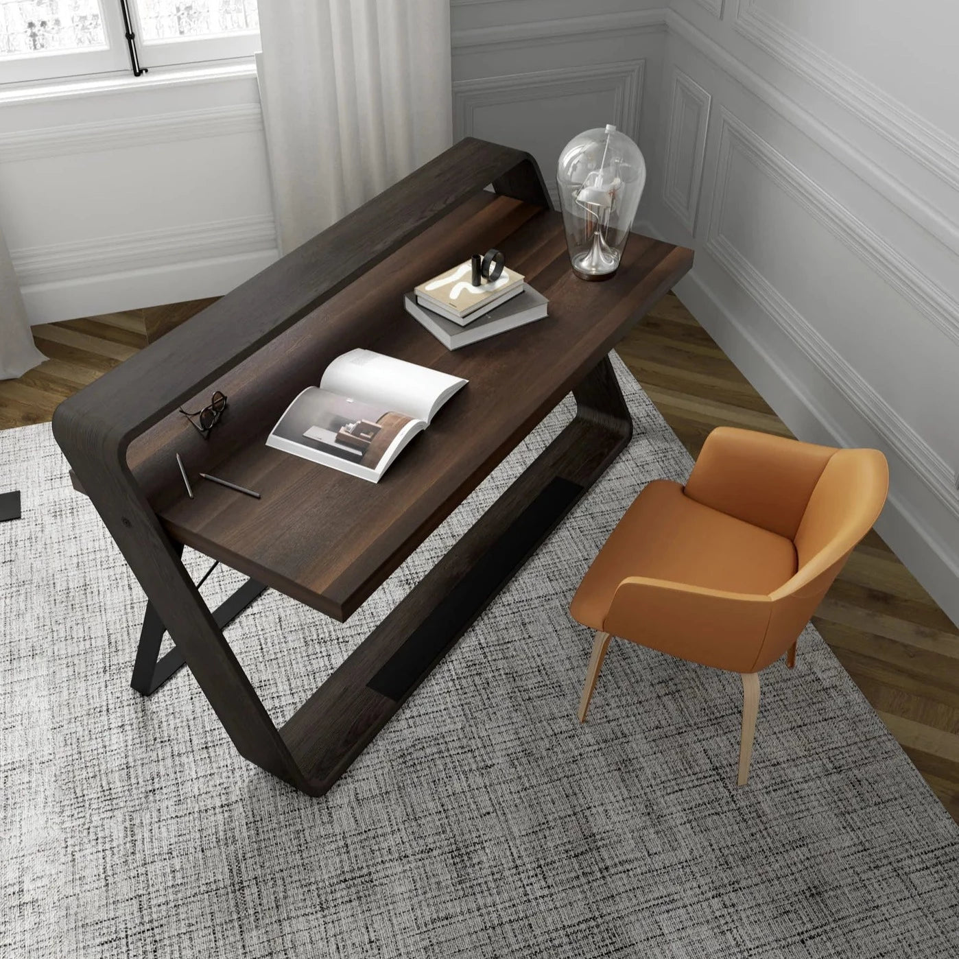 Cutting-Edge Geometric Desk