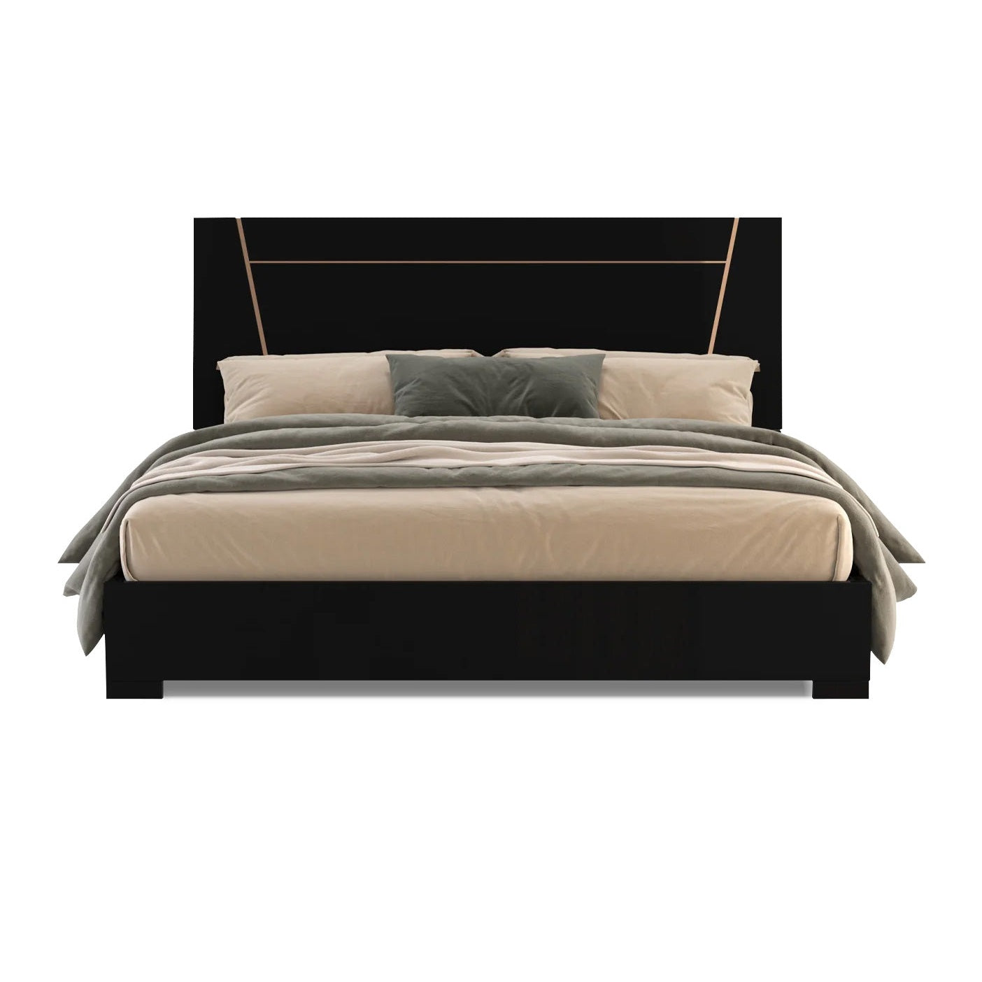 Mont Noir High Gloss Bedroom Set