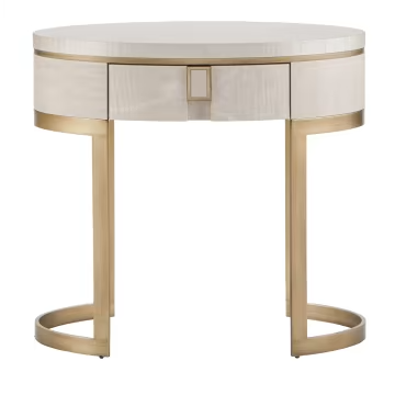 Diamond bedside table