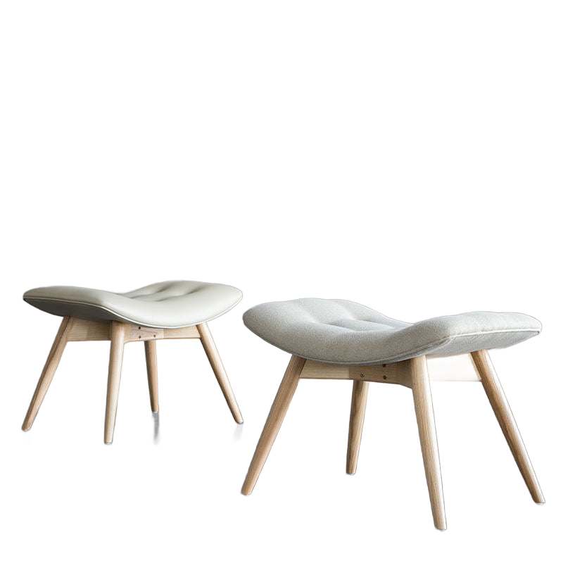 Contemporary wooden bench