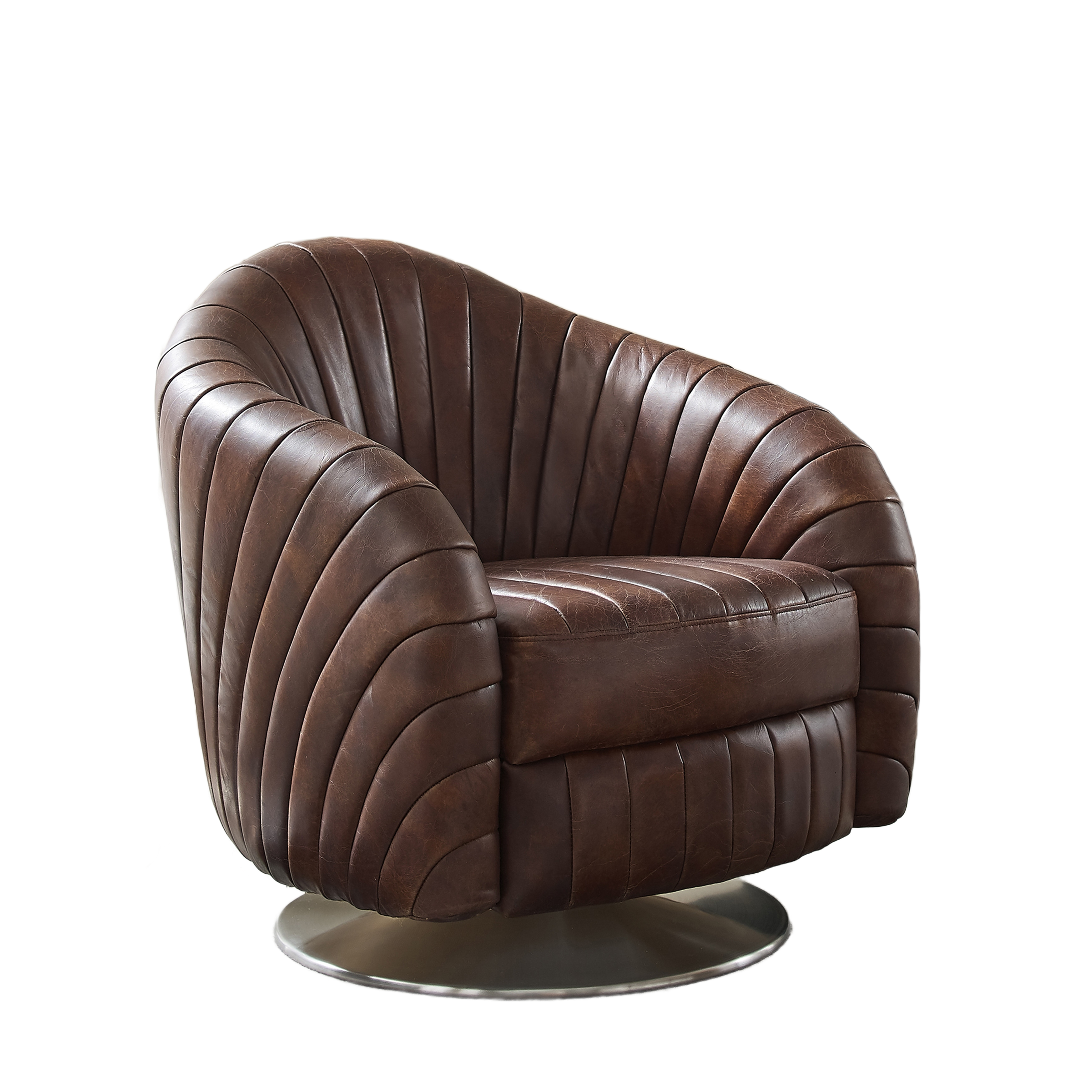 Distinctive leather chair