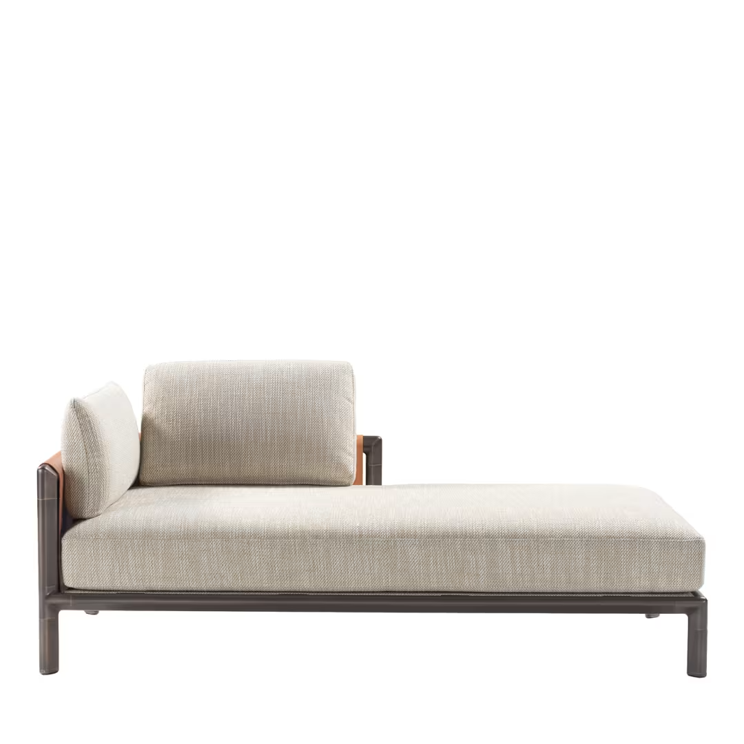 Frame l-shaped chaise longue