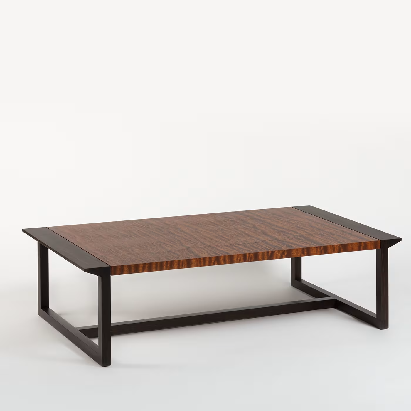 Vitruvio mahogany pomele large coffee table