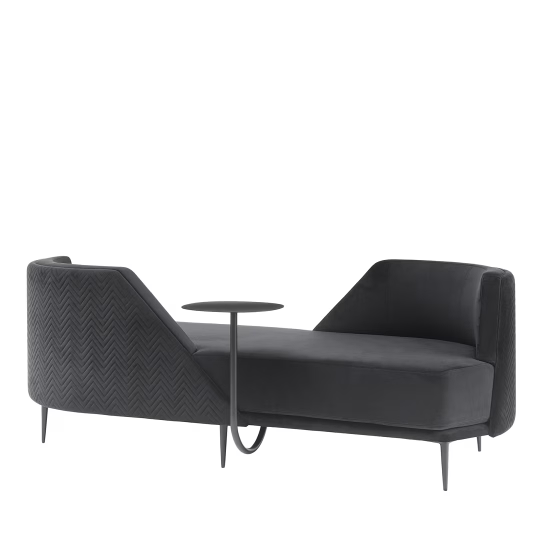Perhy black sofa