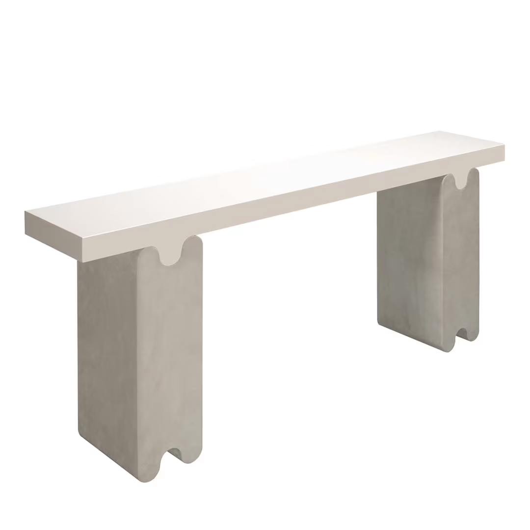 Ossicle leather console