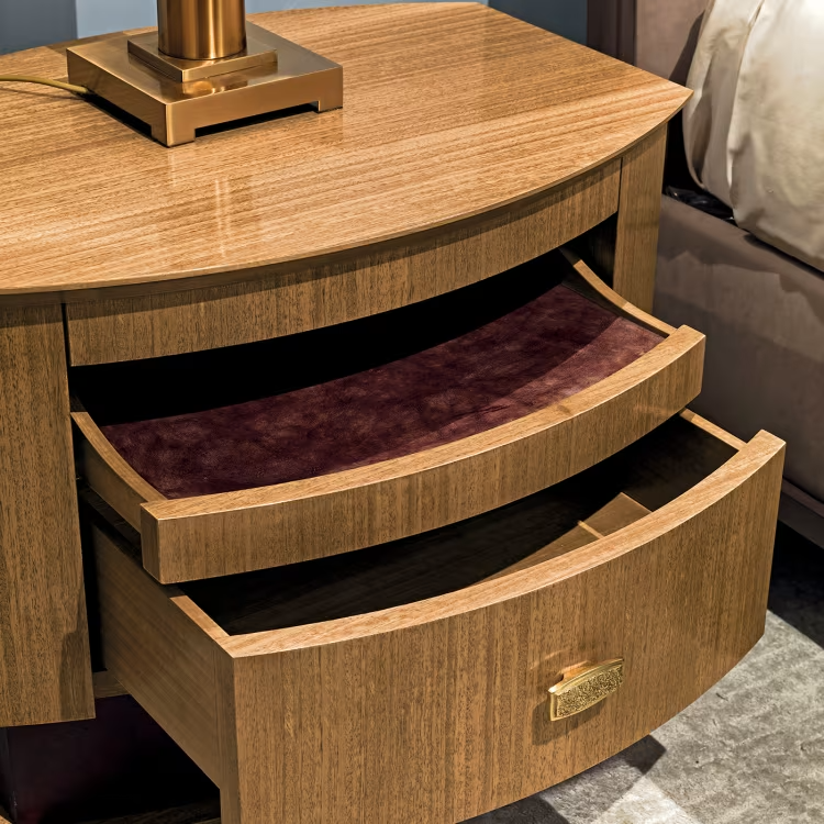 Eucalyptus bedside table