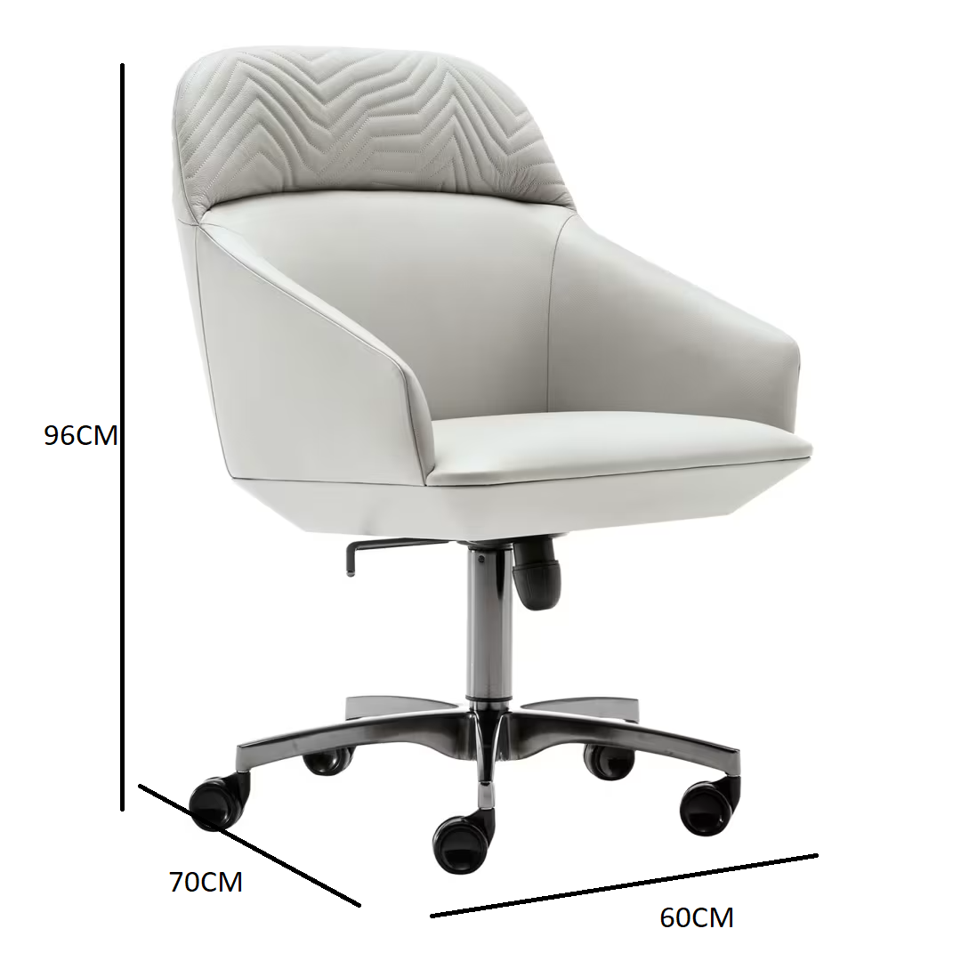 Guest leather office chair