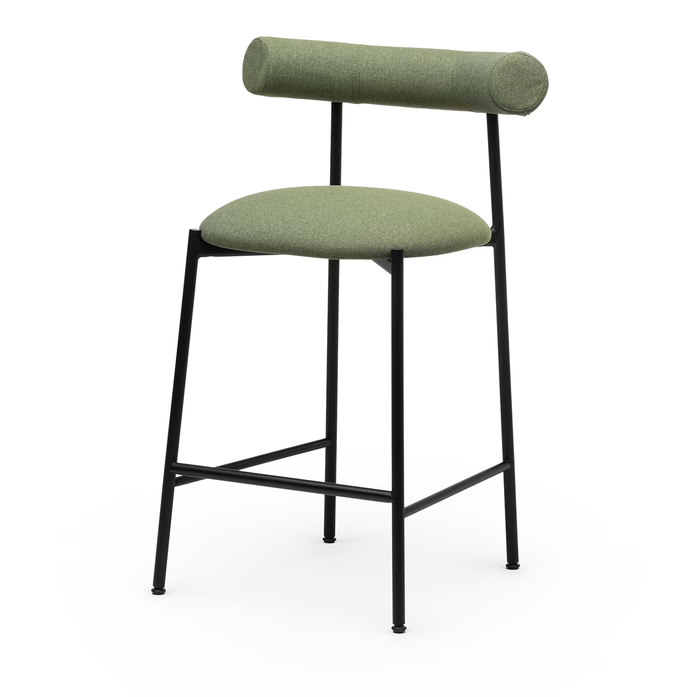 Pampa low green and black stool