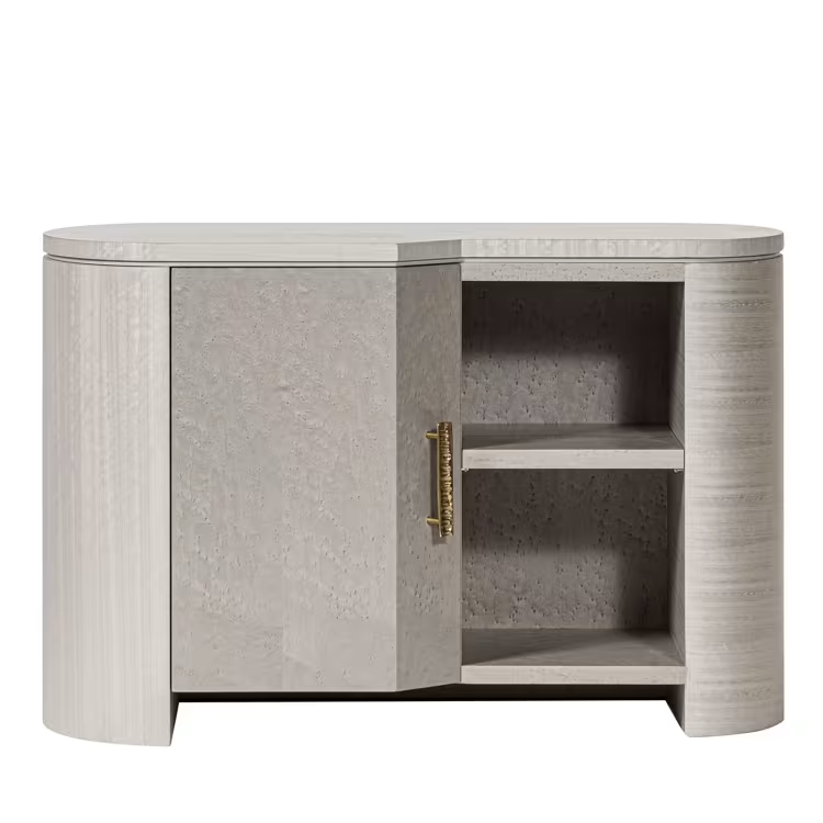 Maple and eucalptus bedside table