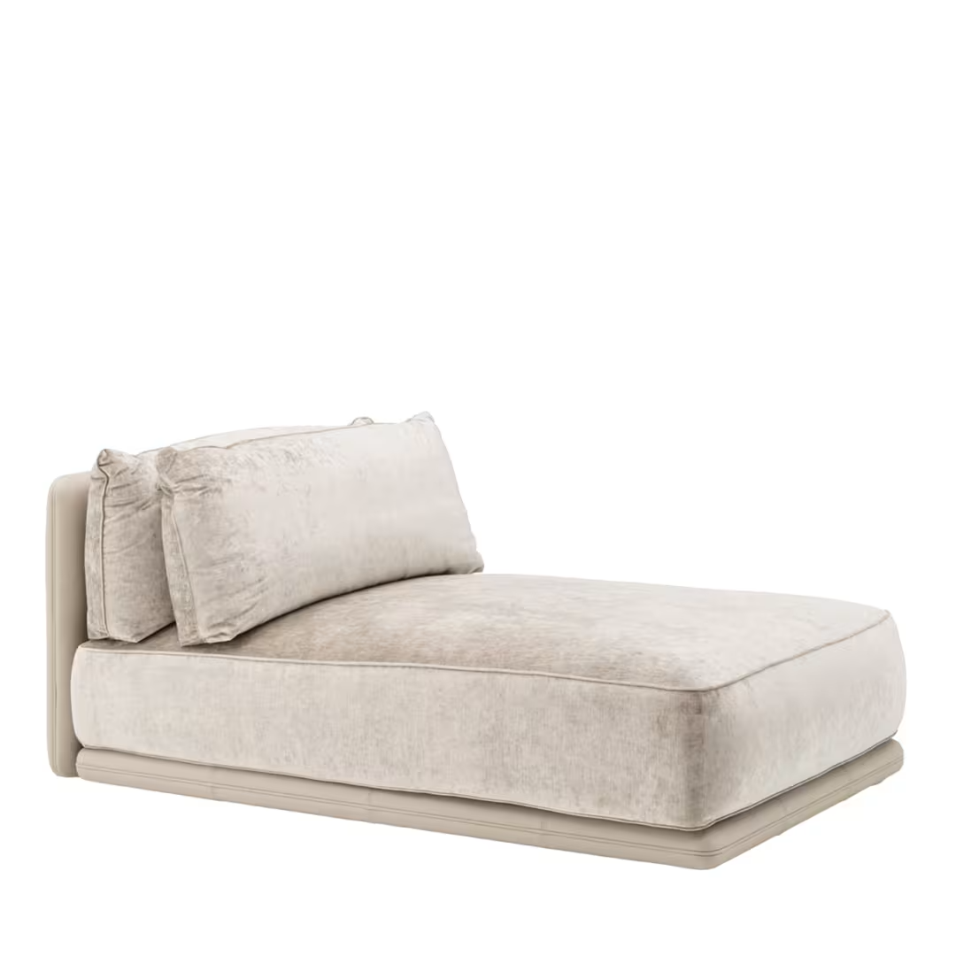 Island modular chaise loungue