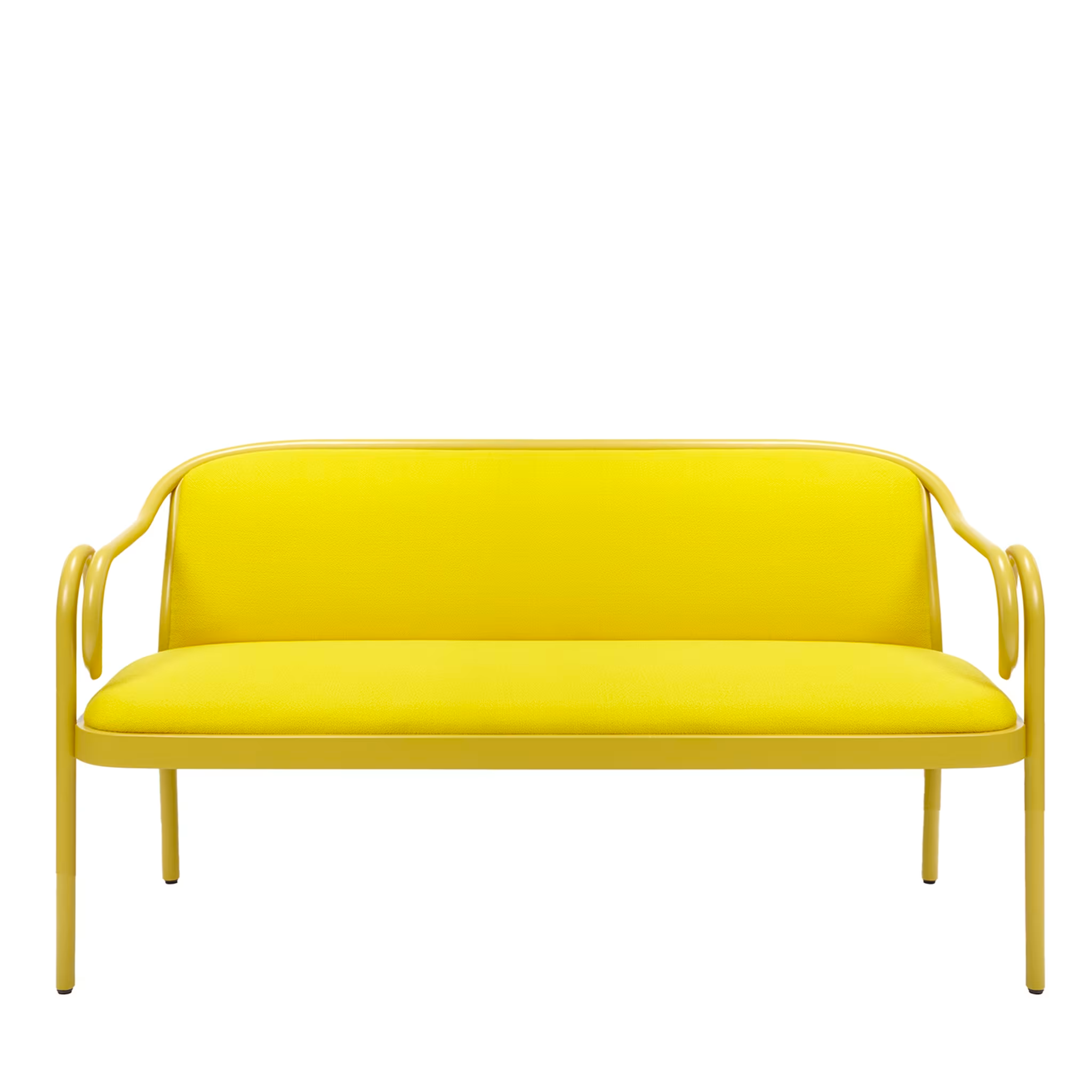 Loop yellow banquette by india mahdavi