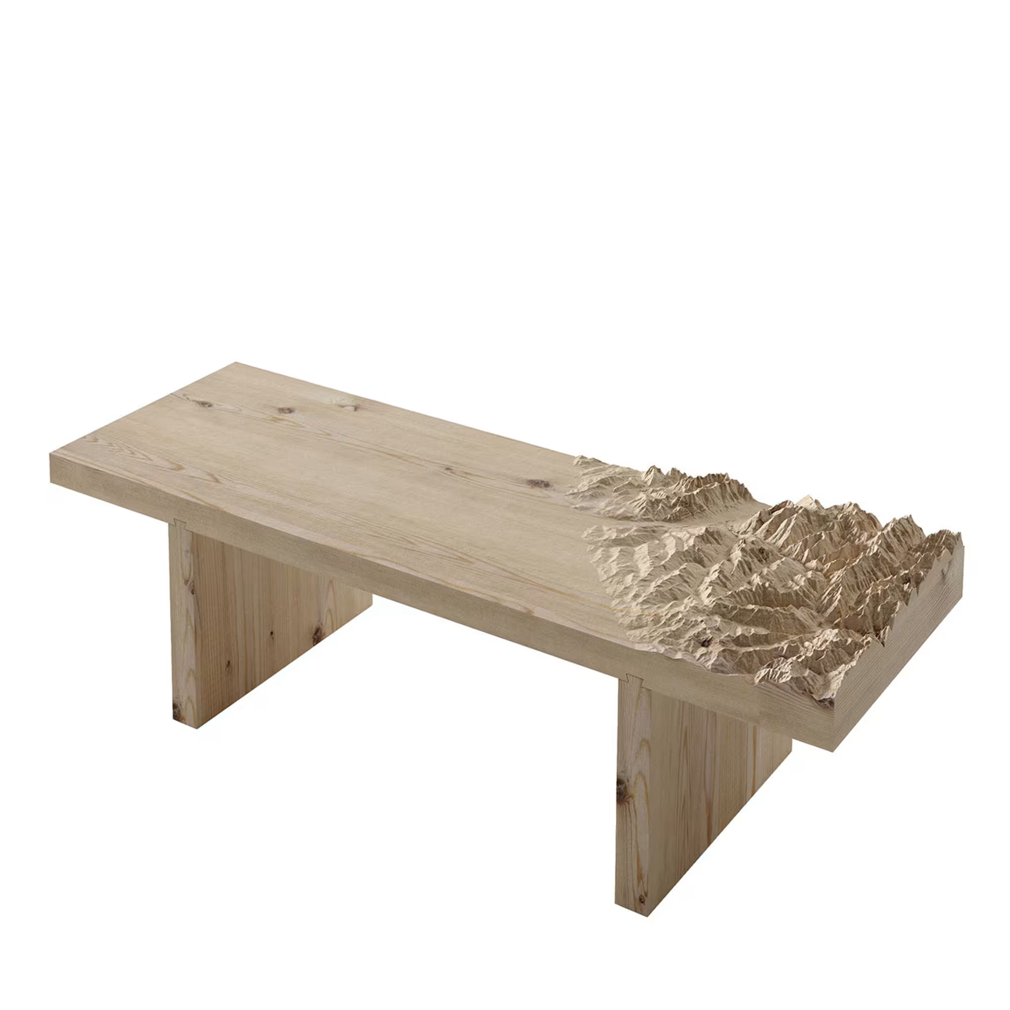 Belvedere topographic bench