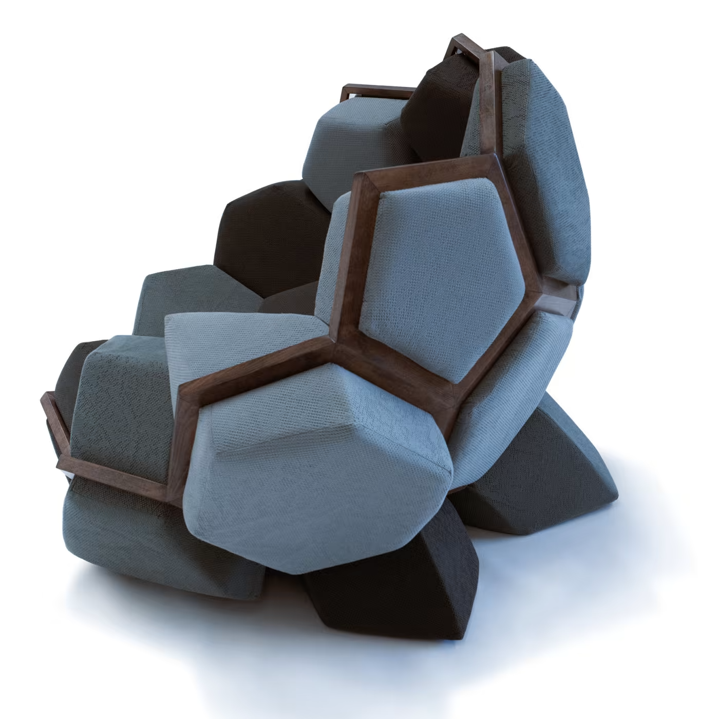 Quartz ecological armchair
