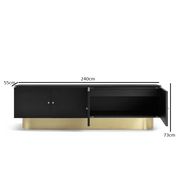 Square sideboard