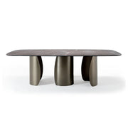 Glacia Sculptural Glass Table