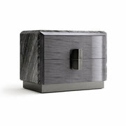 Figured Mowinghi Round Night Table