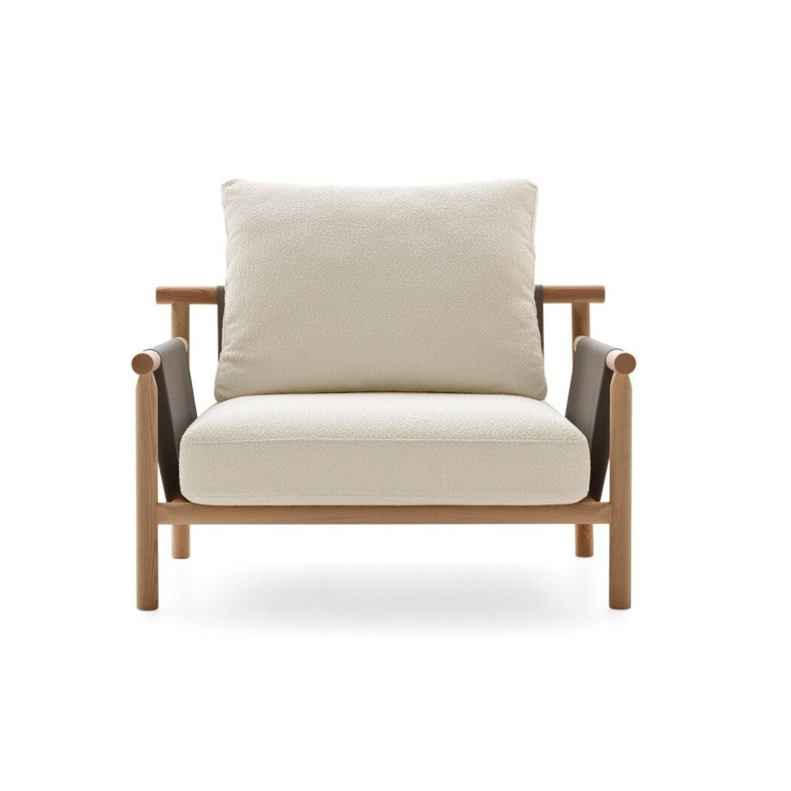 Mixed Material Outdoor Armchair