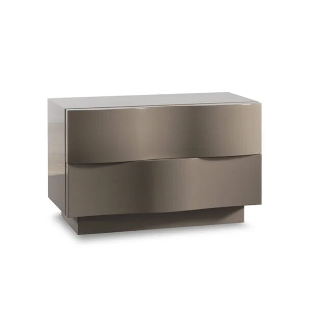 Contemporary Curve Bedside Table