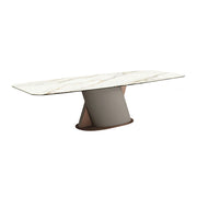Celestial Cross-Base Dining Table