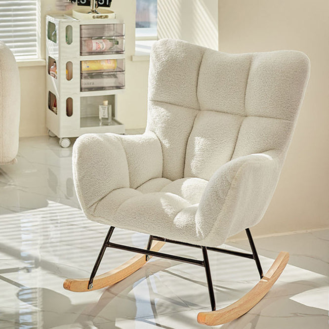 Modern Wooden Rocking Lazy Chair