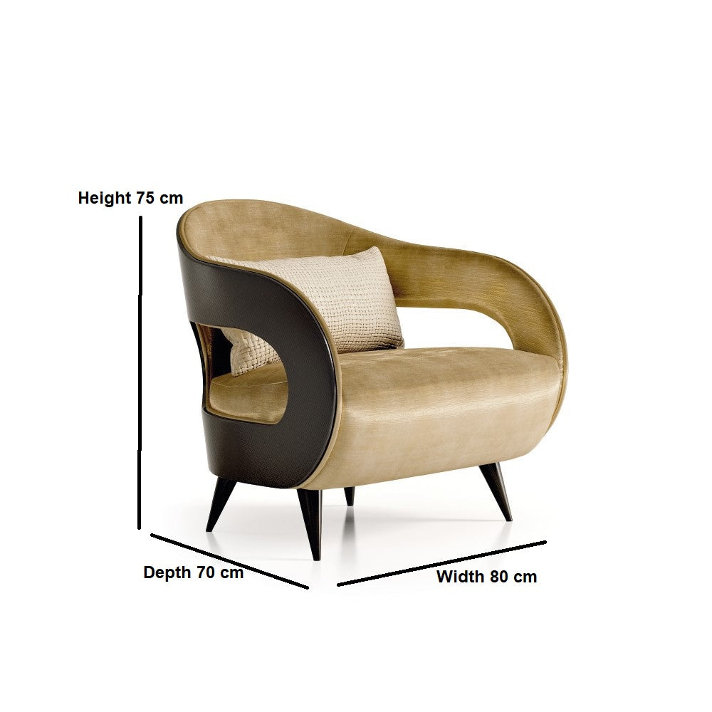 Royal Velvet Accent Chair