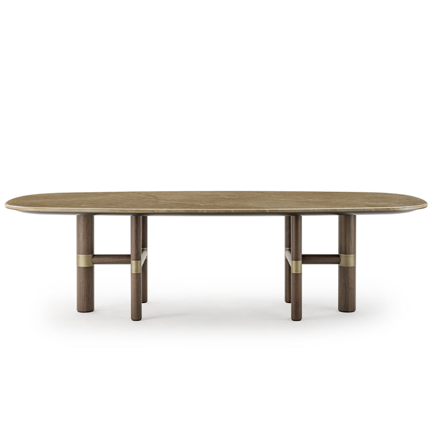Monolith Tri-Column Dining Table