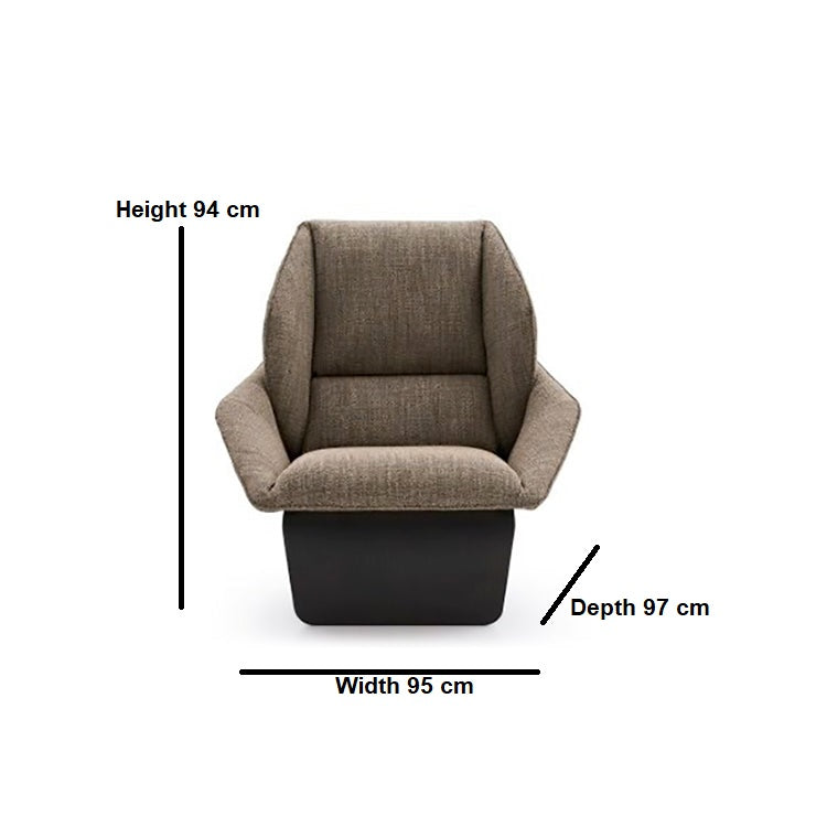 Sculptural Harmony Armchair