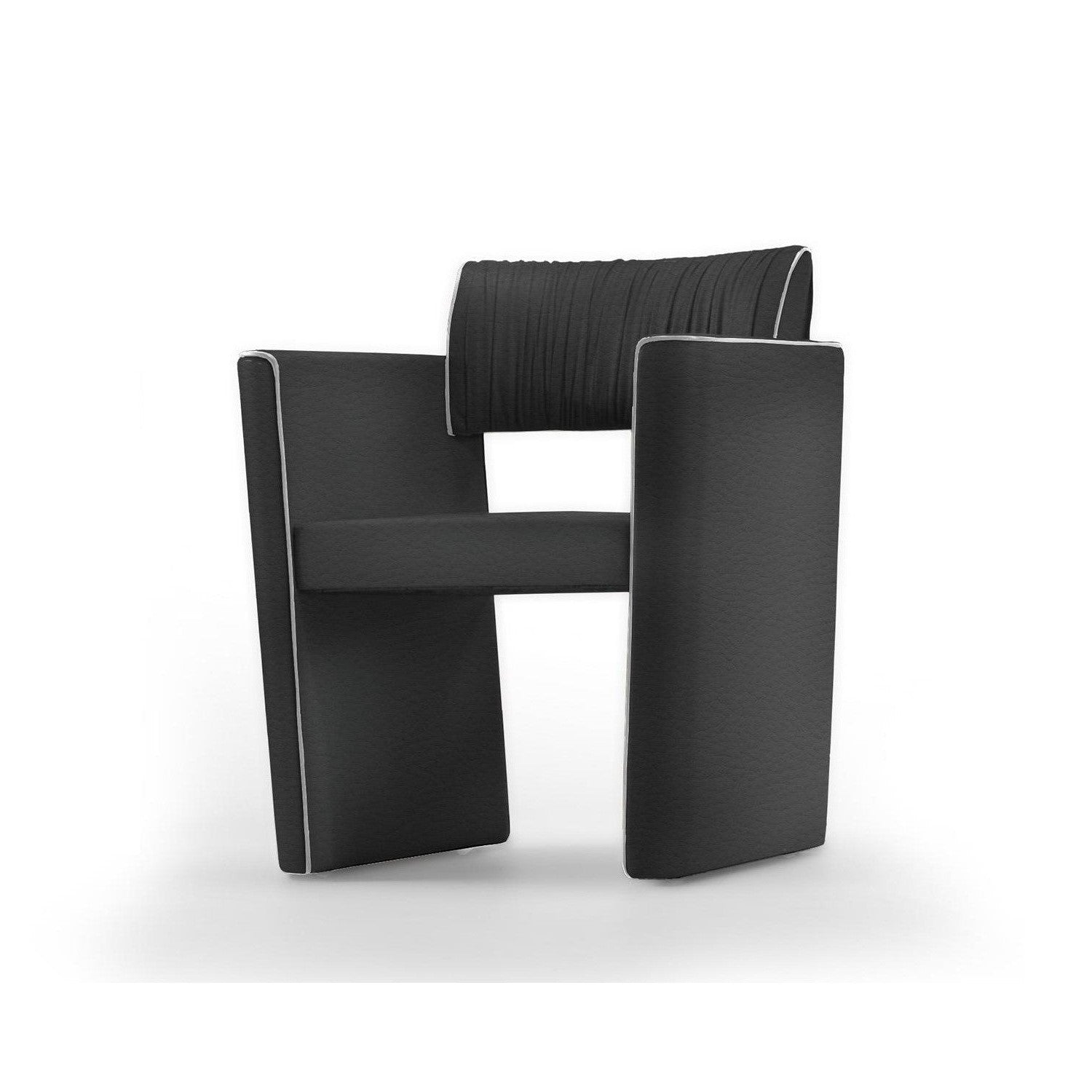 Sleek Contour Occasional Armchair