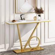 European metal console