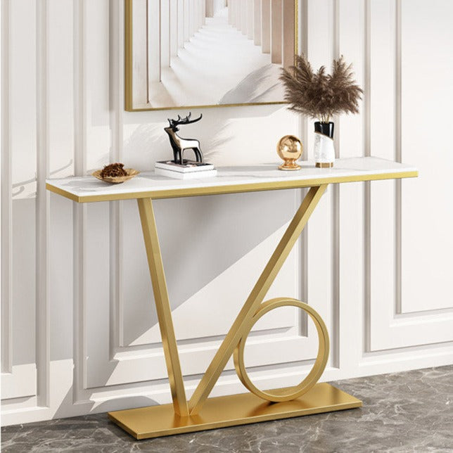 European metal console