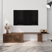 Classic wooden extendable TV stand