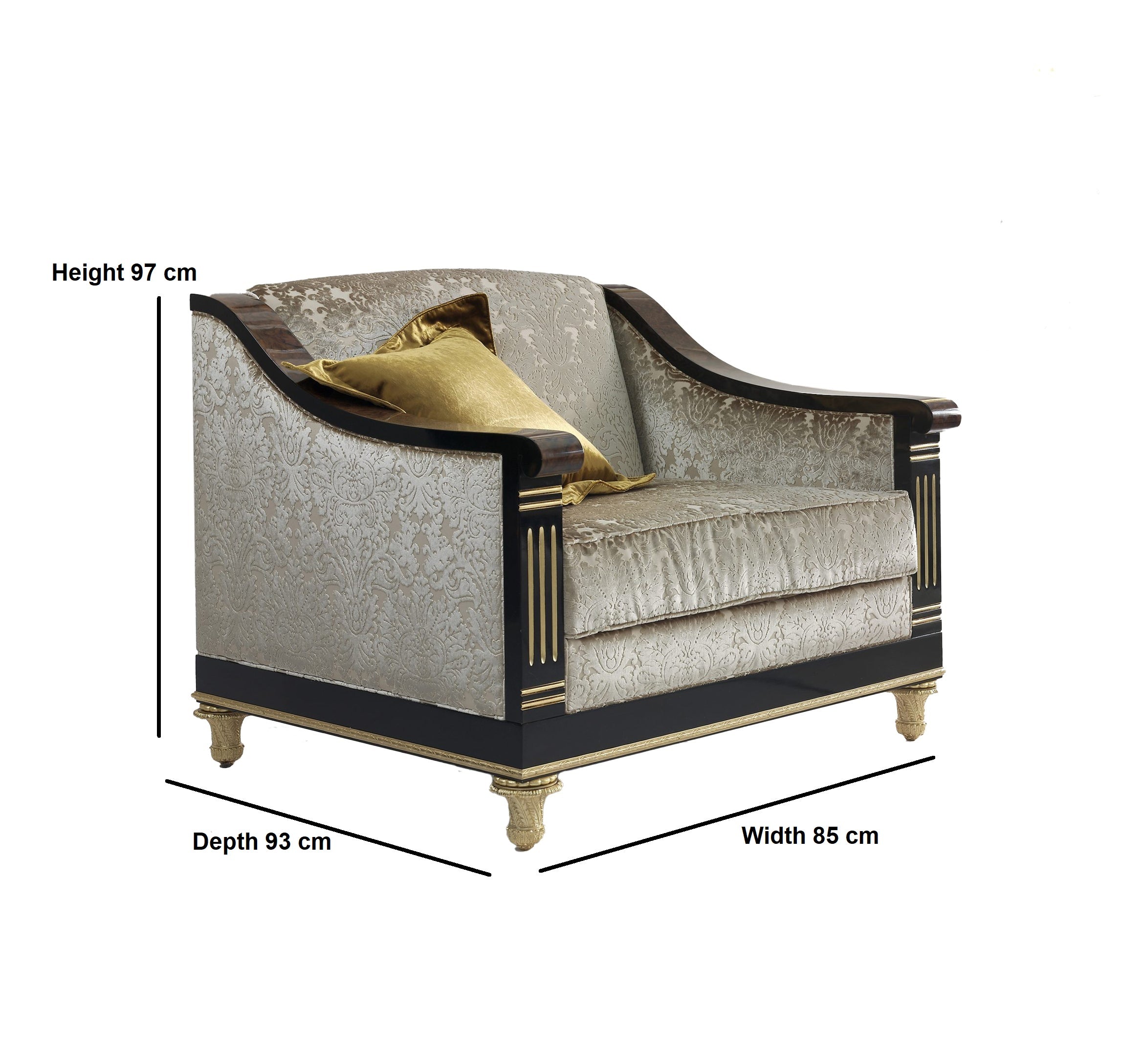 Grand Georgian Marais Armchair