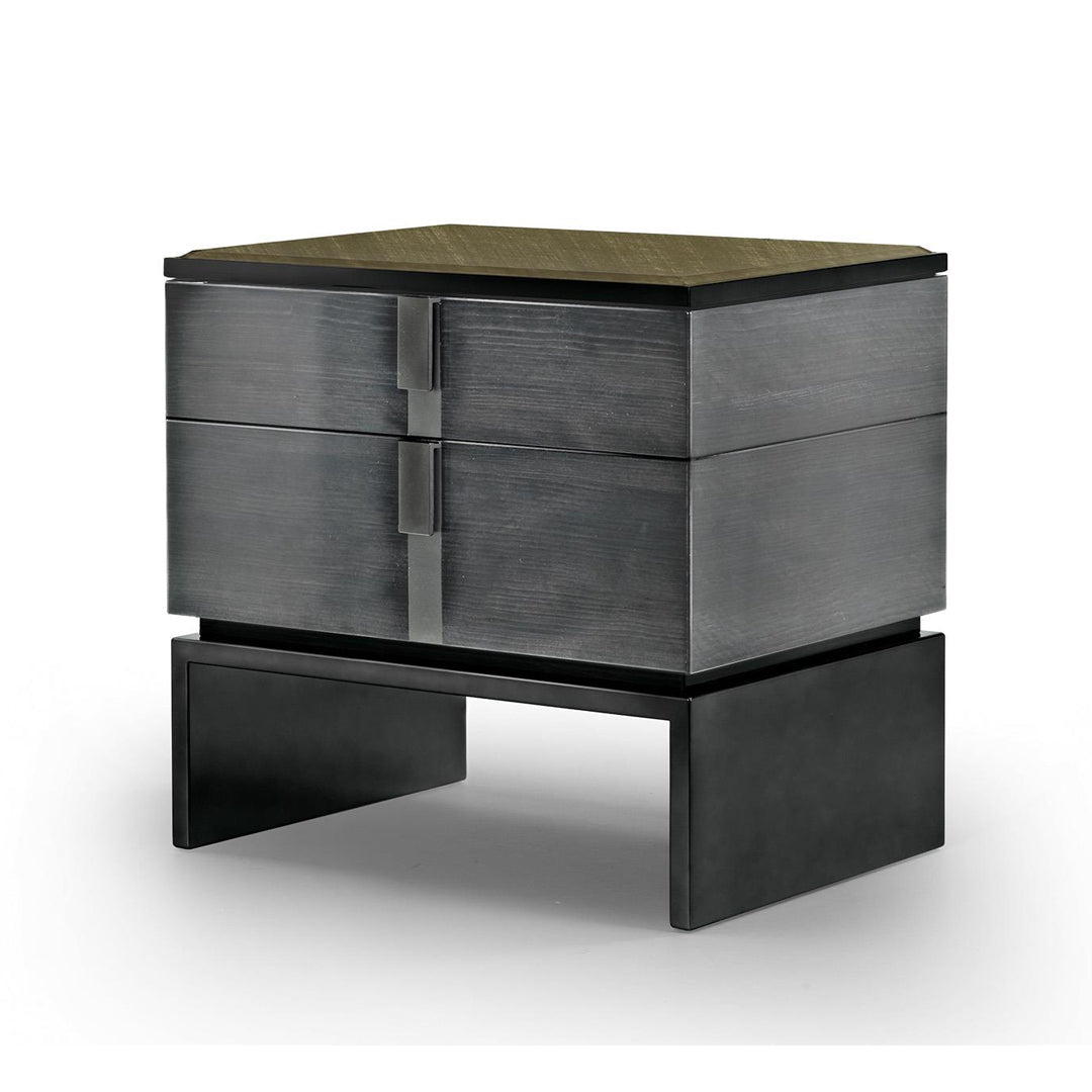 Onyx Elegance Bedside Table
