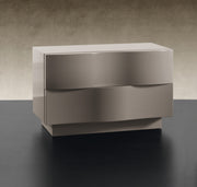 Contemporary Curve Bedside Table