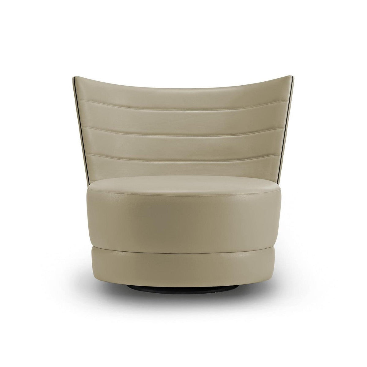 Onyx Oval Silhouette Lounge Chair